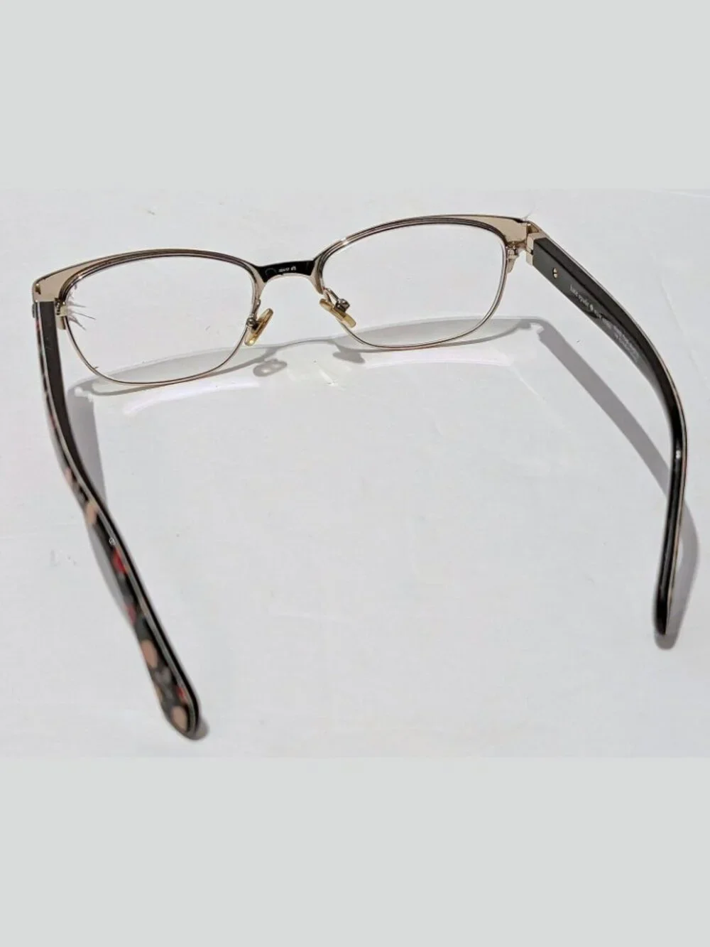 Kate Spade Diandra INA Eyeglasses Frames Womens Black Floral 51-17 140